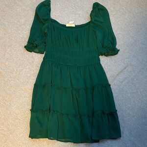 Altar'd State Green Mini Dress